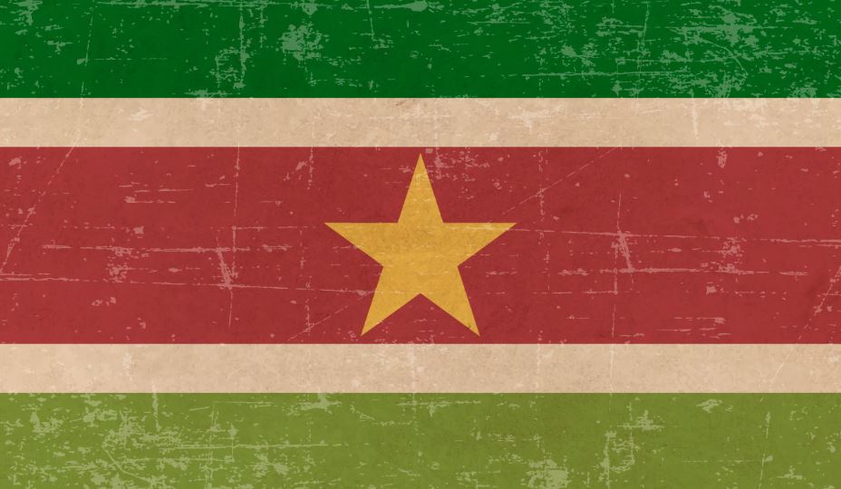 the flag of Suriname